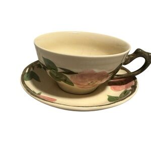 Franciscan‎ Desert, Rose, Earthenware Tea Cup And Saucer